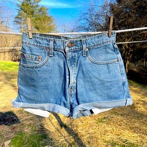 Vintage red tab cutoffs